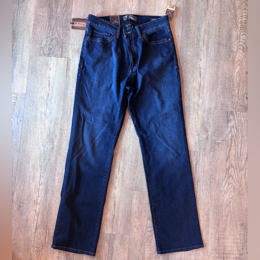 Men's Charisma Straight Denim Jeans - Dark Blue